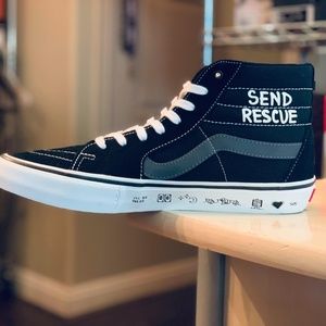 vans sk8 hi cruel world